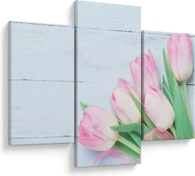 Kép - tulipán csokor (90x60 cm)
