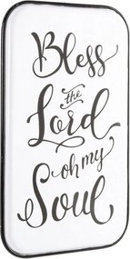 SOUL fekete acél fali dekoráció