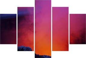 Kép - tűzhányó (150x105 cm)
