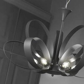 ONLI - Csillár láncon SERENA 9xE14/6W/230V fekete