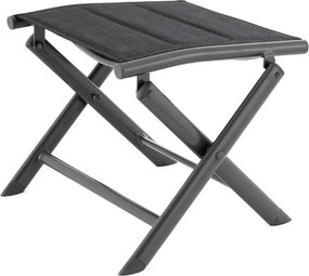 Kerti szék sámli összecsukható GARTHEN - fekete