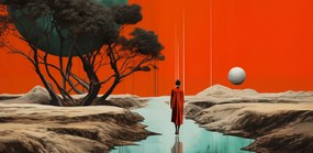 Poszter 91,3x44,5cm A víz útja