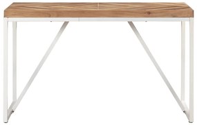 Tömör akác és mangófa étkezőasztal 120 x 60 x 76 cm
