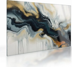 Üveg kép - Márványozott rajz (70x50 cm)