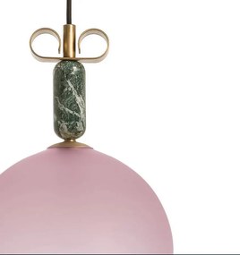 Függeszték Rózsaszín BON TON MARBLE IL FANALE N16M30