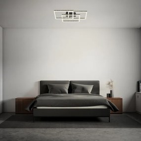 Brilo - LED Dimmelhető mennyezeti lámpa FRAME LED/57W/230V 3000K fekete