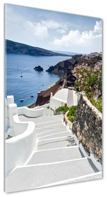 Üvegkép falra Santorini, görögország osv-114851264