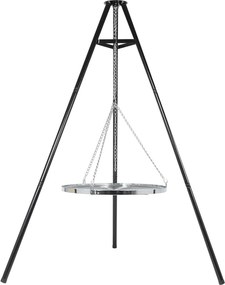 RedFire fekete háromlábú grillező állvány 172 cm
