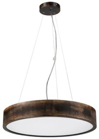 Brilagi - LED csillár kábellel CARVALHO SMOKEY 3xE27/60W/230V tölgy átm. 47,5 cm