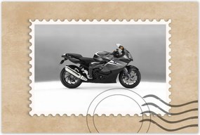 Poszterek 90x60 Fekete-fehér üldöző