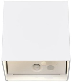 USB LED fali kültéri lámpa mozgásérzékelővel (magasság 10 cm) Genie – Trio