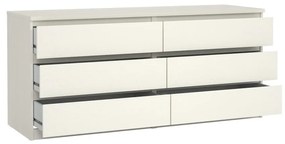 Simplicity II komód 154 x 50 x 70 cm, fehér