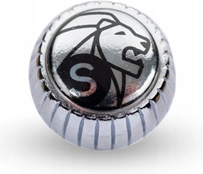 Csillogó króm kupak darálókhoz só (s)