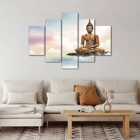 Kép - Buddha vigyáz a földre (150x105 cm)