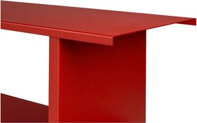 Piros fém polcos állvány 160x57x37 cm Hes – noo.ma