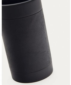 Fekete poligyanta fogkefetartó pohár Sisel – Kave Home