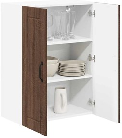 Fali konyhaszekrény Barna Tölgy 60 x 31 x 80 cm Faanyag