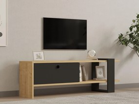TV asztal/szekrény Balodu 1 (antracit + tölgy) . 1095108