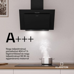 Klarstein Athena ferde páraelszívó | kivezetéses és keringtetett üzemmód | 404 m³/h | 56 W | 60 cm