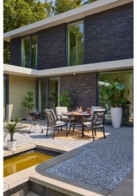 Szürke fém kerti szék Rosario – Hartman