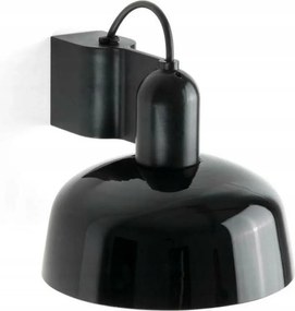 Faro Tatawin fali lámpa, fekete fúvott üveg, E27, dizájn