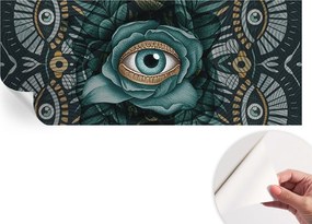 Dekoratív öntapadós fotótapéta Hálószobába Virágos szem 250x104 cm