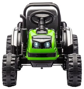 Elektromos vontató pótkocsival Milly Mally Farmer zöld