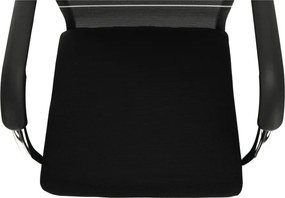 Tárgyalószék, szürke/fekete/ezüst, ESIN