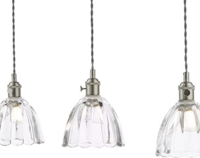 Dar Lighting modern függeszték hadano antik króm darhad3661-11