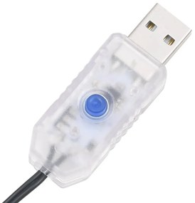 hideg fehér LED karácsonyfa 275 LED 180 cm