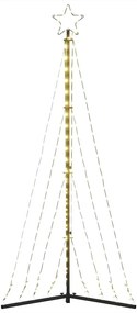 meleg fehér LED karácsonyfa 339 LED 182 cm