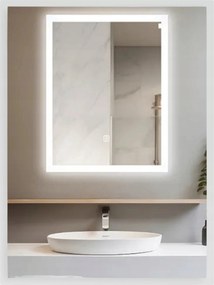 Balneo Led-es Megvilágított Tükör 60x100 cm Fürdőszobai Téglalap Alakú Cosmo