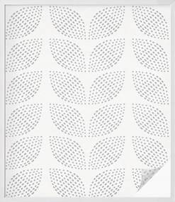 Ablakfólia öntapadós adatvédelem pöttyös levelek 100x116