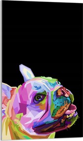 Üveg Vágódeszka 30x52 Kutya a Konyhába