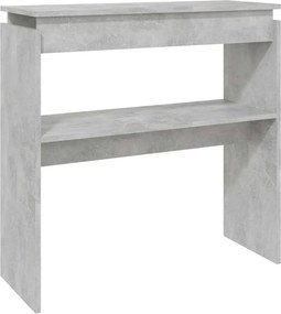 vidaXL betonszürke szerelt fa tálalóasztal 80 x 30 x 80 cm