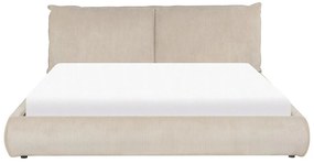 Franciaágy 180 cm Vetiver (szürkésbézs)  (ágyráccsal). 1076468