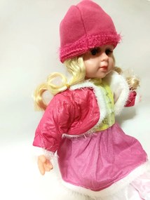 42 CM CANDY DOLL Magyar Dalokat Éneklő Kislány Baba Edukációs Játék