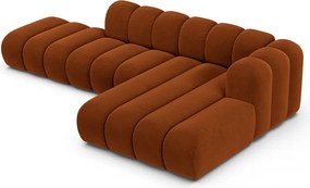 Narancssárga sarokkanapé (jobb oldali) Lupine – Micadoni Home