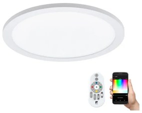 Eglo 33341 - LED RGBW dimmelhető mennyezeti lámpa SARSINA-C LED/16W/230V átm. 30 cm + távirányító