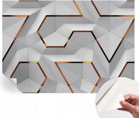 Prémium fali öntapadós fotótapéta Háromdimenziós minták 208x146 cm