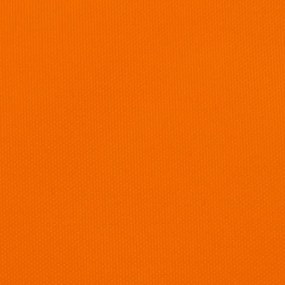 narancssárga négyzet alakú oxford-szövet napvitorla 3,6 x 3,6 m