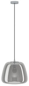 Eglo 39665 - Csillár zsinóron ALBARINO 1xE27/40W/230V átm. 35 cm füstös