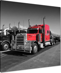 Vászonkép 80x80 Amerikai traktor