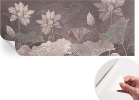 Öntapadós Dekoratív Fotótapéta Hálószobába Békés botanika 250x104