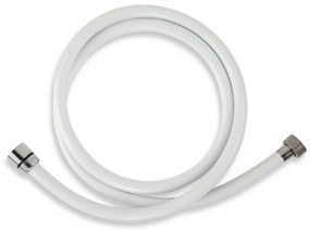 Novaservis - Zuhanycső műanyag 150 cm fehér, PVC / 150.11