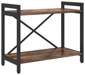 Könyvszekrény Füstölt tölgy 60 x 30 x 48.5 cm Faanyag