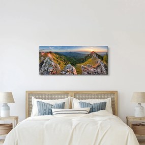 Kép - Hegyi táj (120x50 cm)