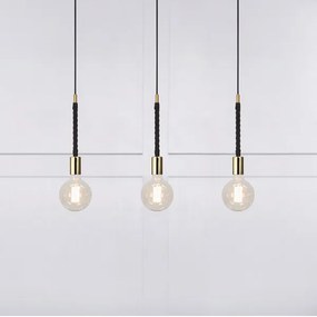 Markslöjd 106708 - Csillár zsinóron SEDLO 3xE27/60W/230V