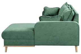 Türkiz sarokkanapé (jobb oldali) Beata – Ropez