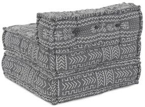Modularis Pouf Szürke 70x70x54 Textil